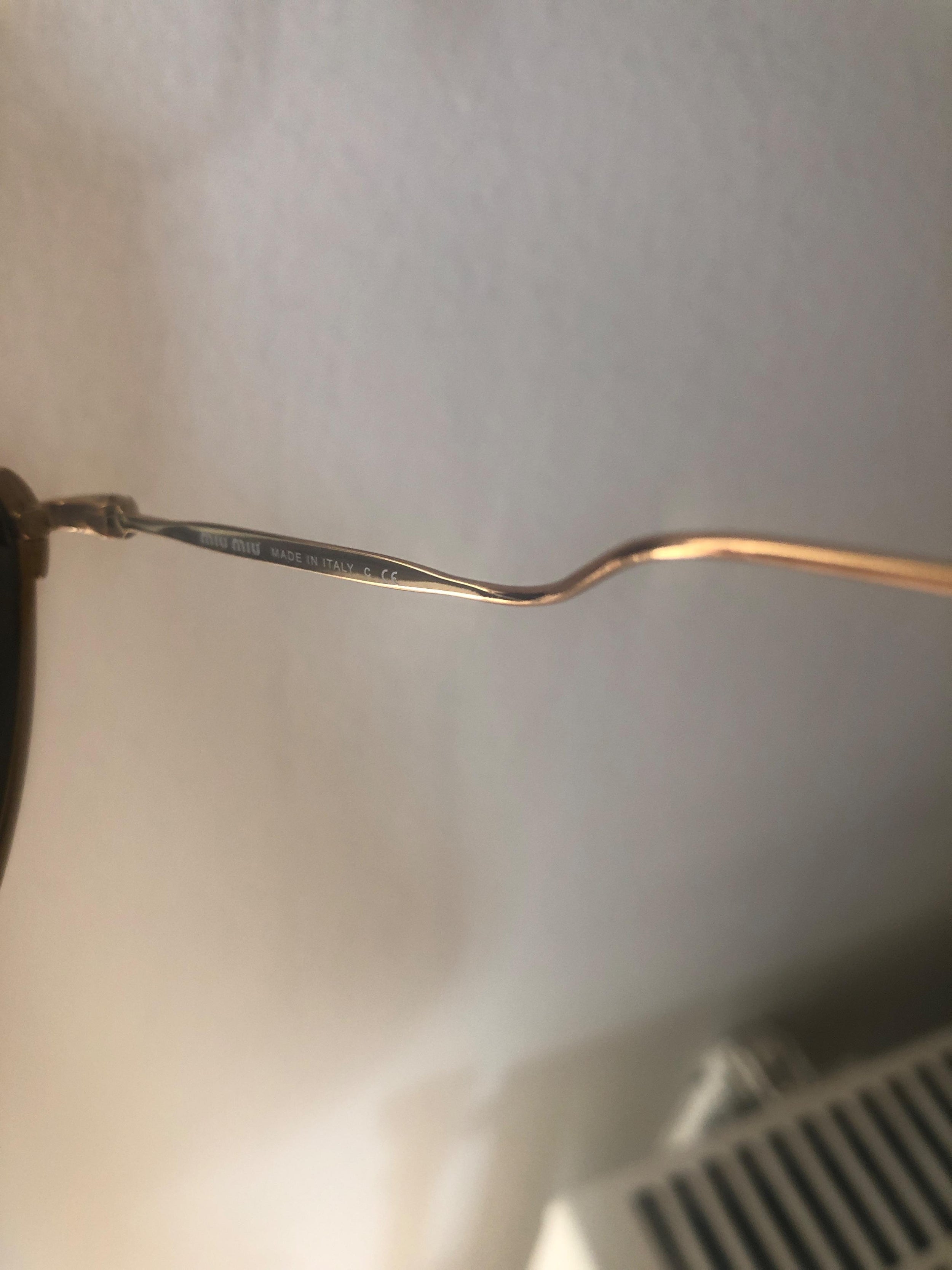 Metal Frame Cat Eye Sunglasses