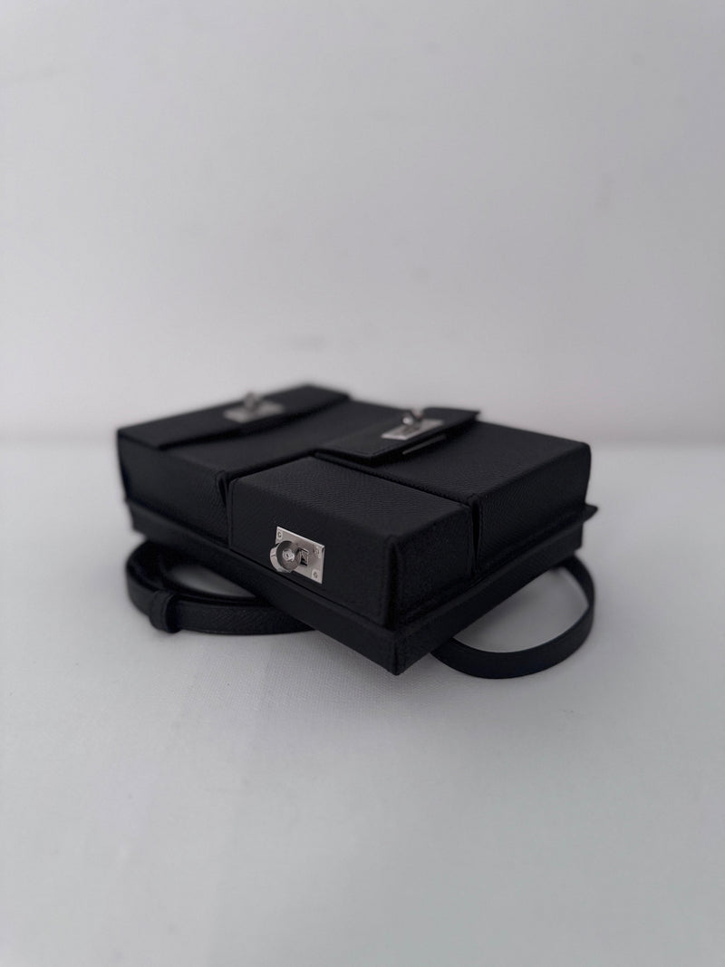 Hermes Limited Edition Black Kelly Multipocket