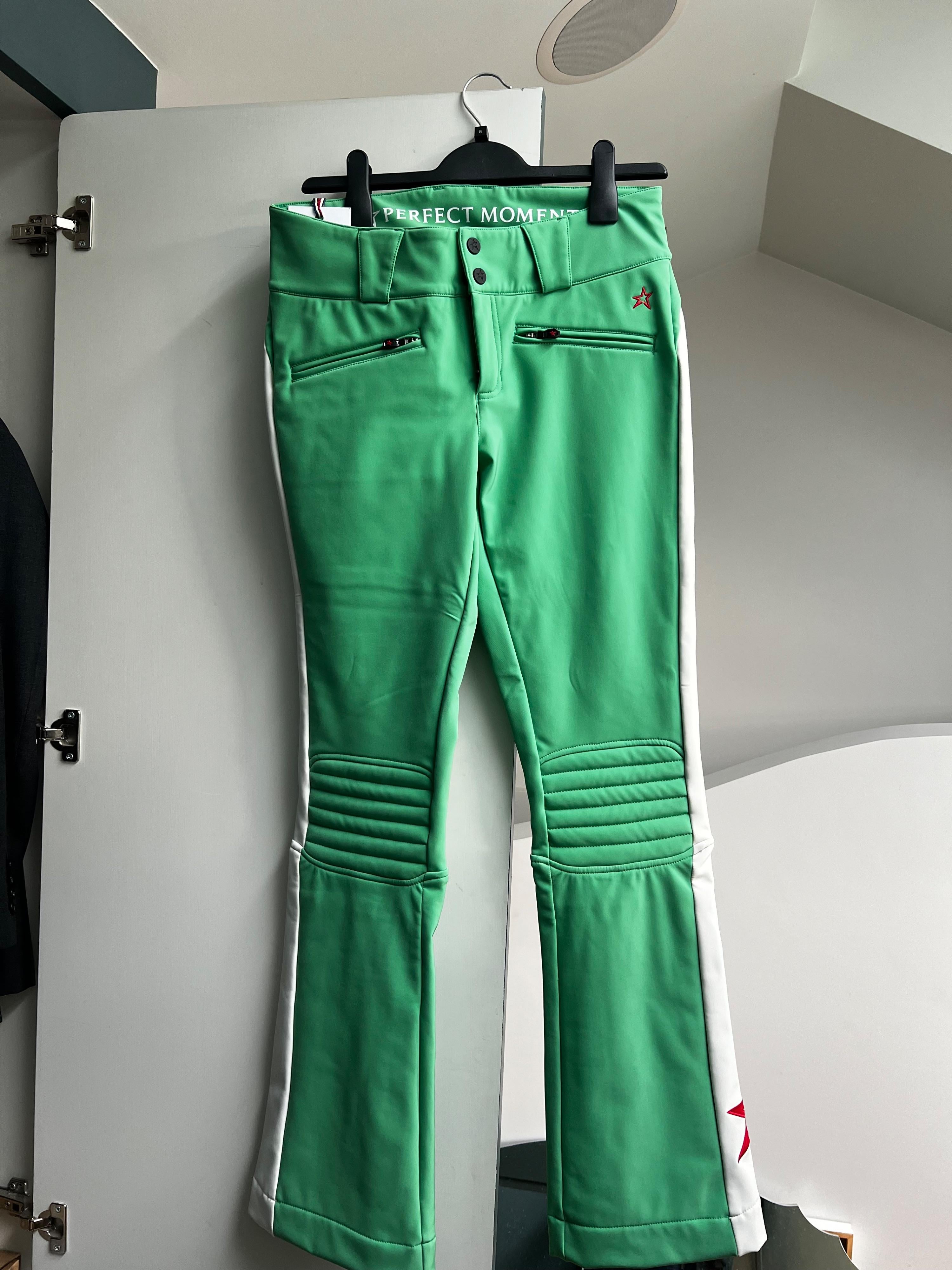 Perfect Moment Green Ski Trousers