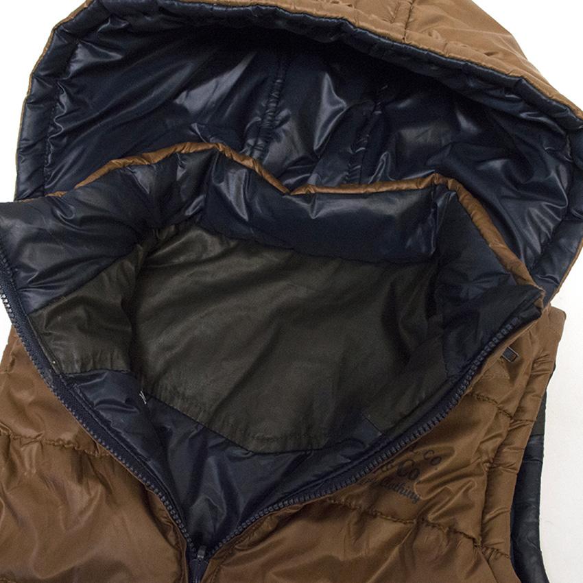 Mayoral Kids Puffer Vest with Detachable Hoodie