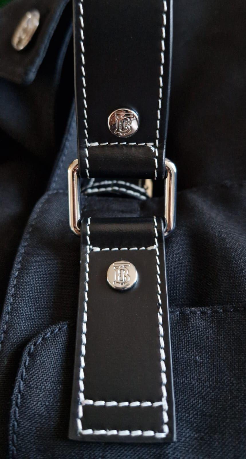 Burberry Black Mohair Blend Jumpsuit
