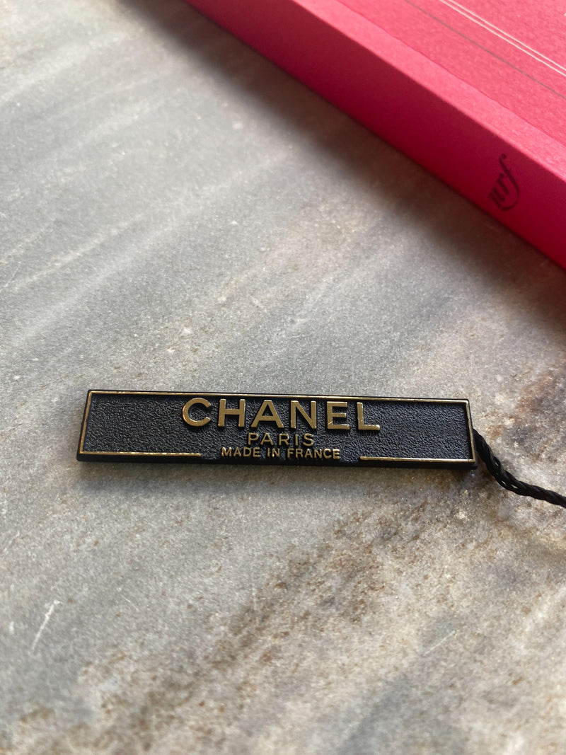 Chanel Vintage Gold Plated Brass CC Earrings