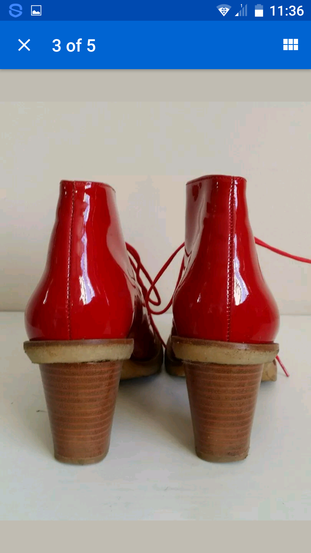 Robert Clergerie Patent Leather Ankle Boots