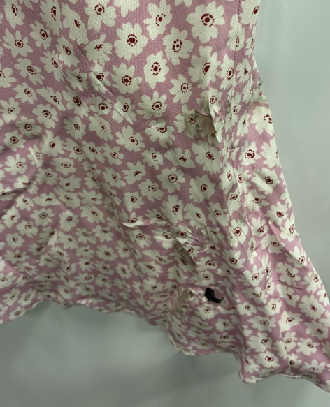 Alessandra Rich Floral Print Midi Dress