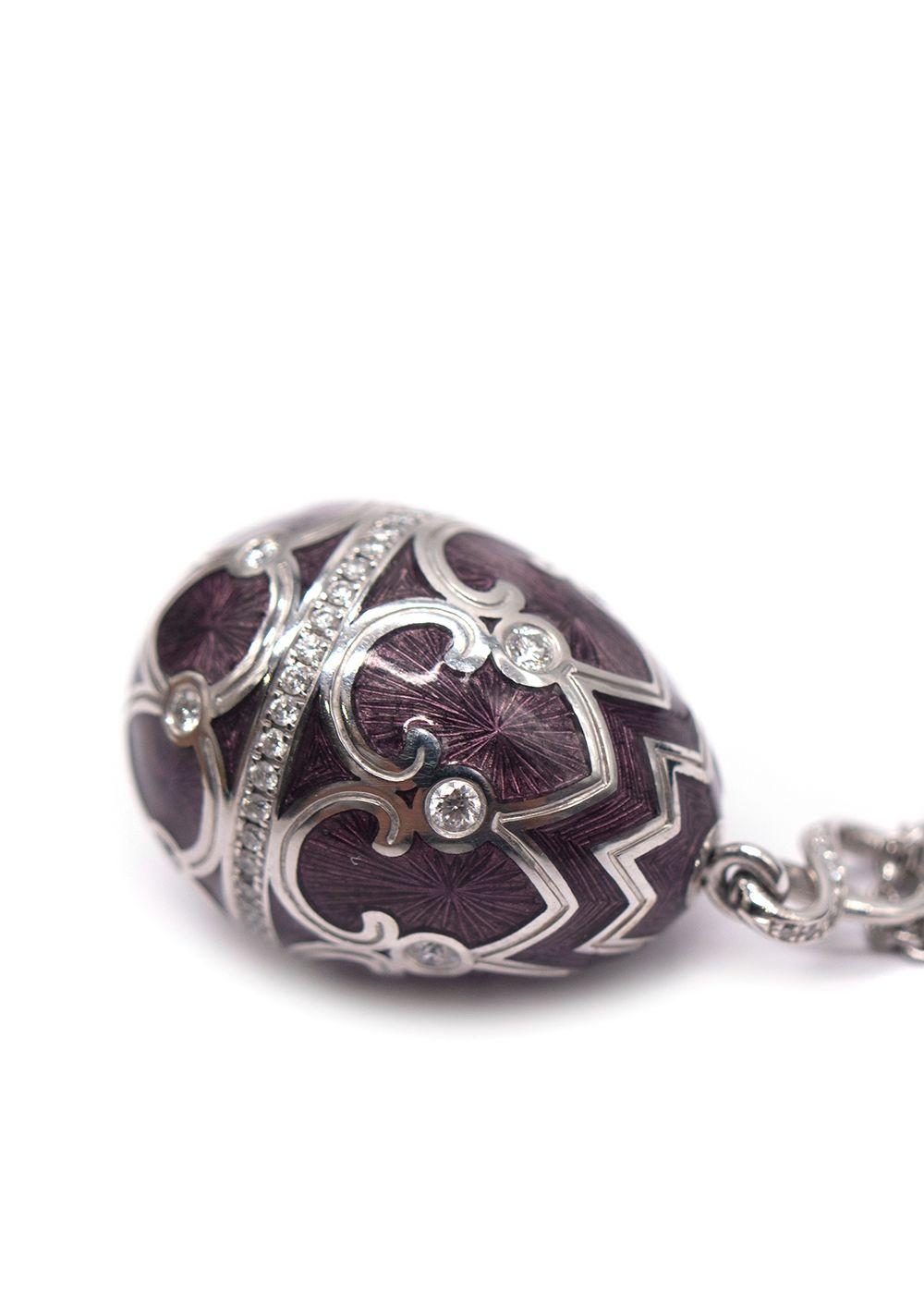 Fabergé Palais Tsarskoye Selo Prune Pendant