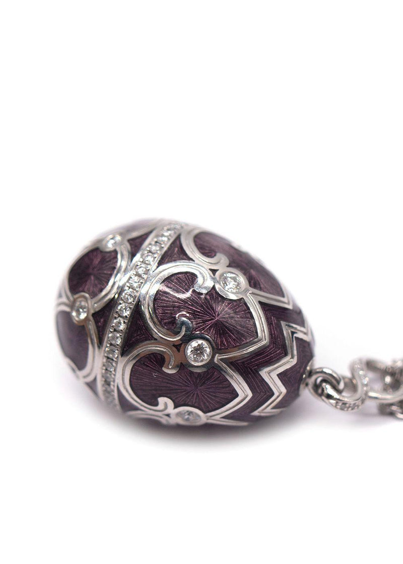 Fabergé Palais Tsarskoye Selo Prune Pendant