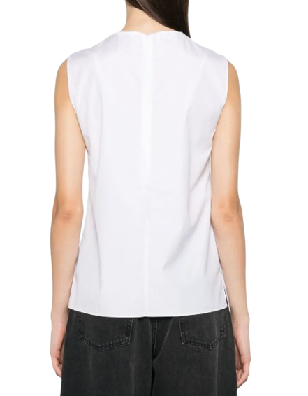 Marni White Sleeveless Blouse