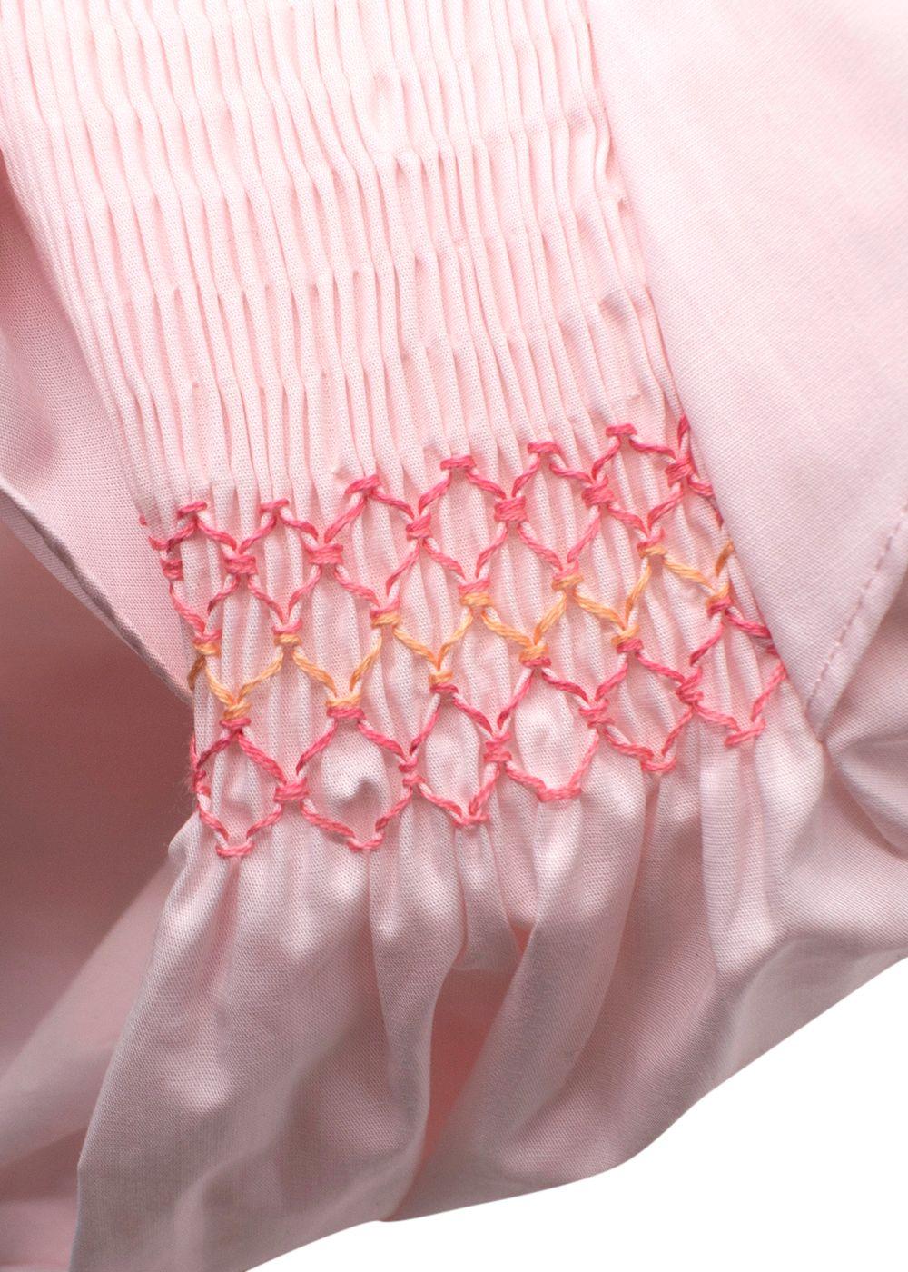 Jacadi Paris Kids Pink Dress with Bloomer