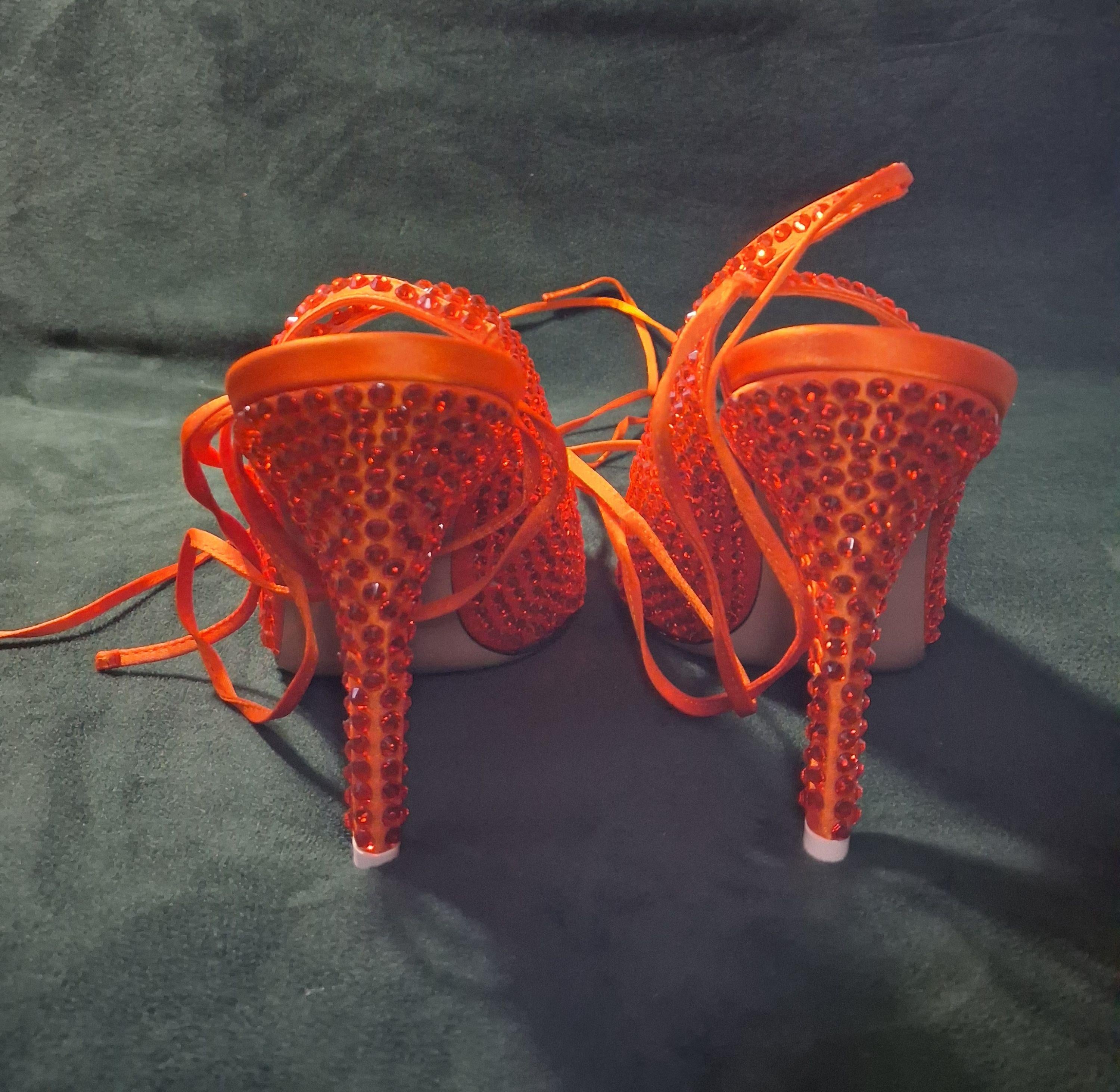 The Attico Ornage Venus Sandals