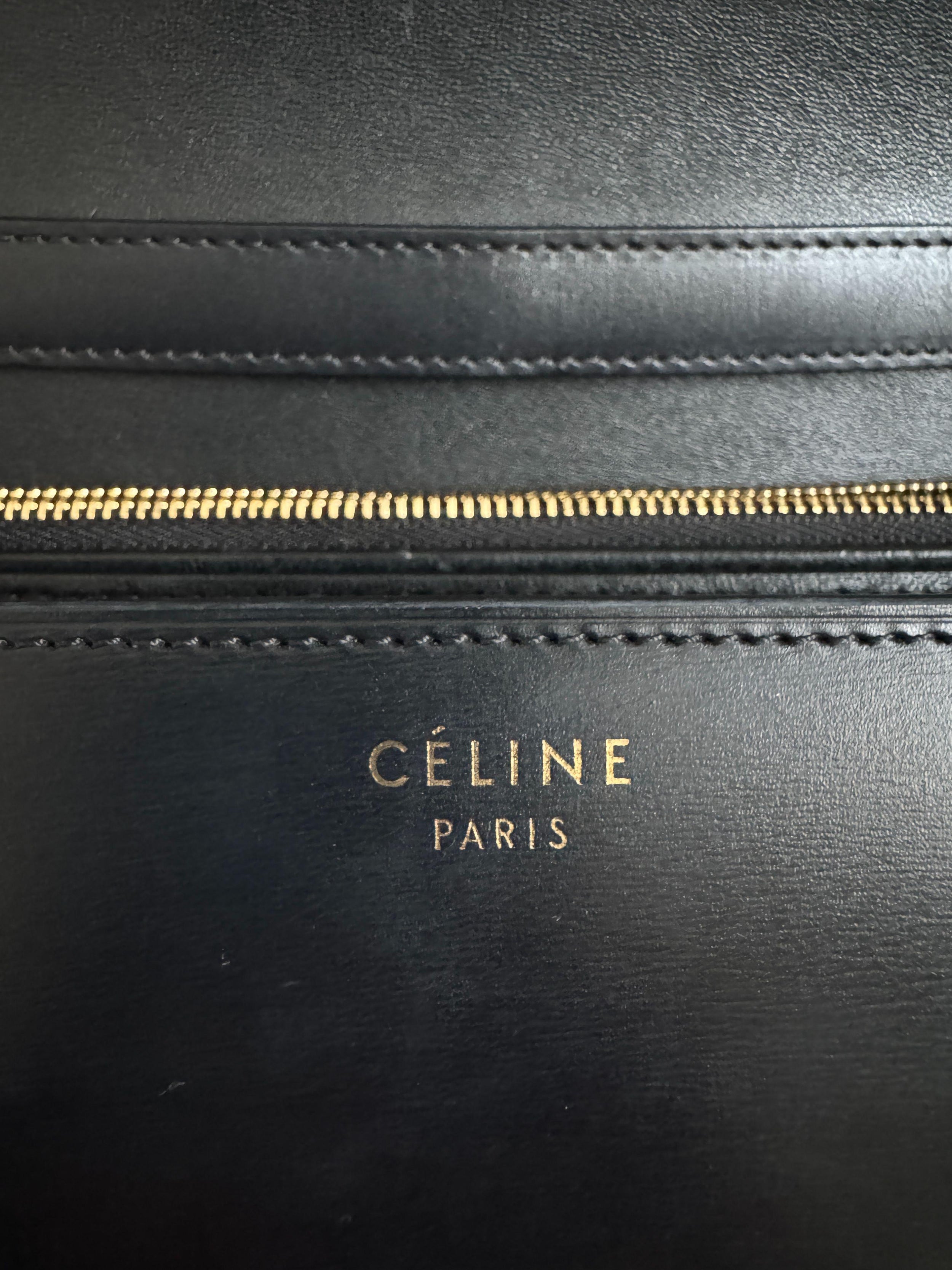 Celine By Pheobe Philo Medium Classic Calfskin Crossbody Bag