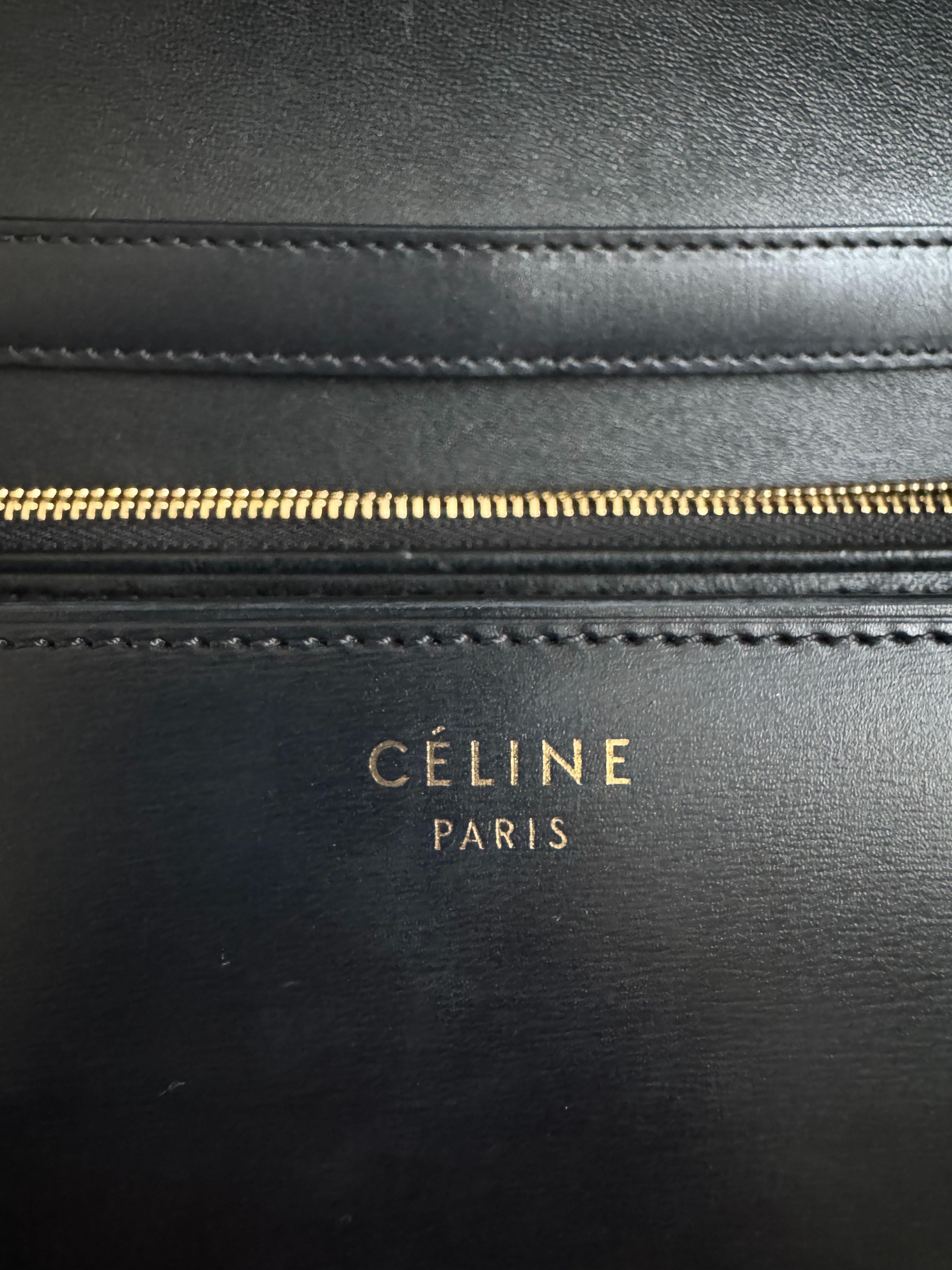 Celine By Pheobe Philo Medium Classic Calfskin Crossbody Bag