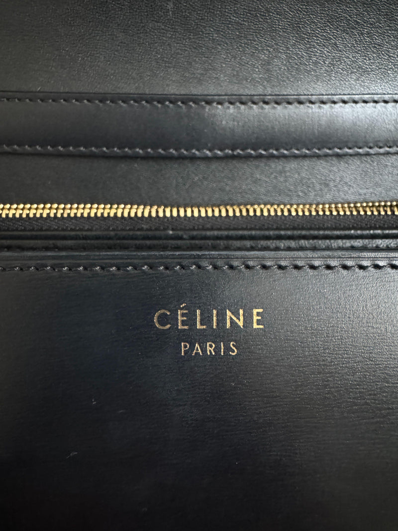 Celine By Pheobe Philo Medium Classic Calfskin Crossbody Bag