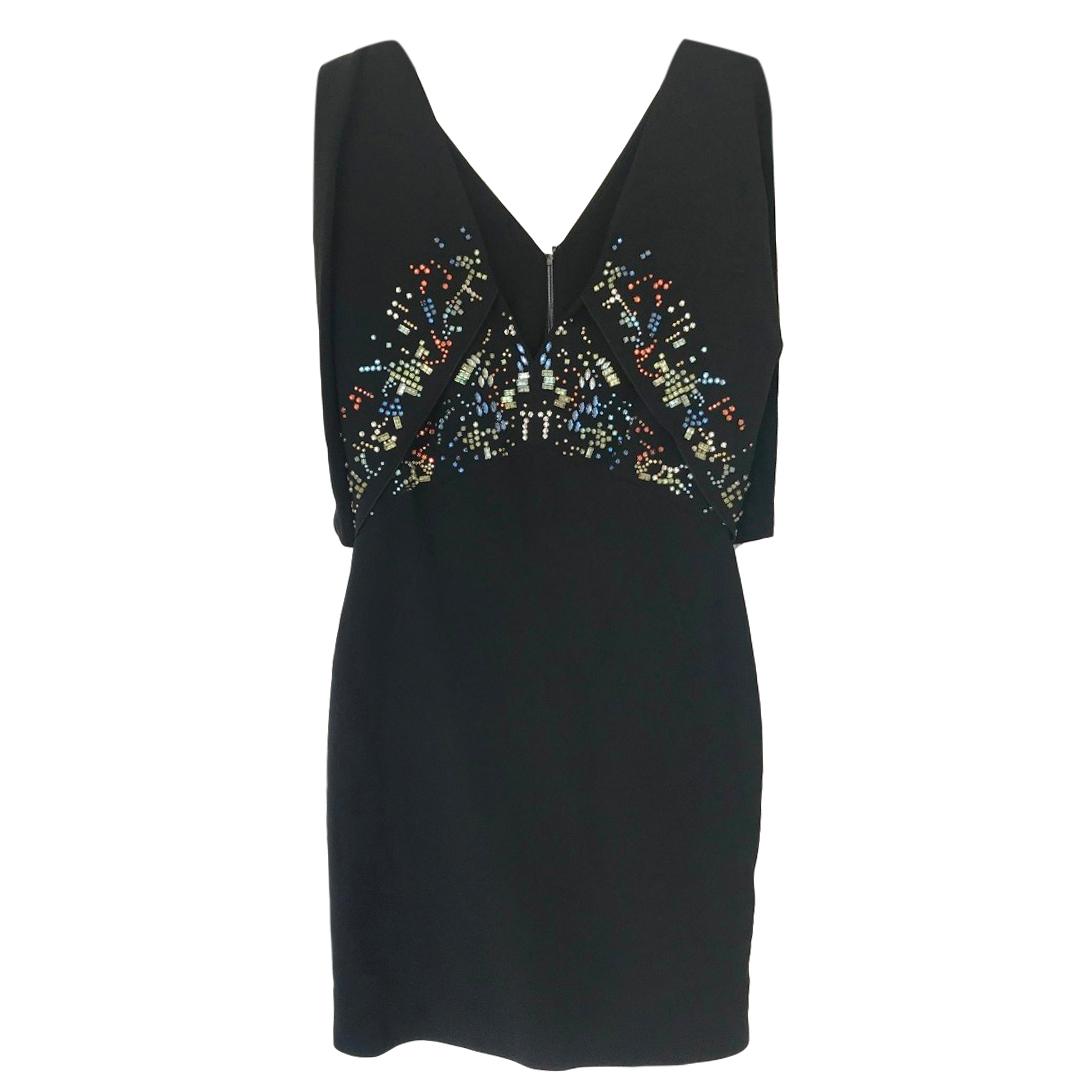 Antonio Berardi Black Embellished Mini Dress