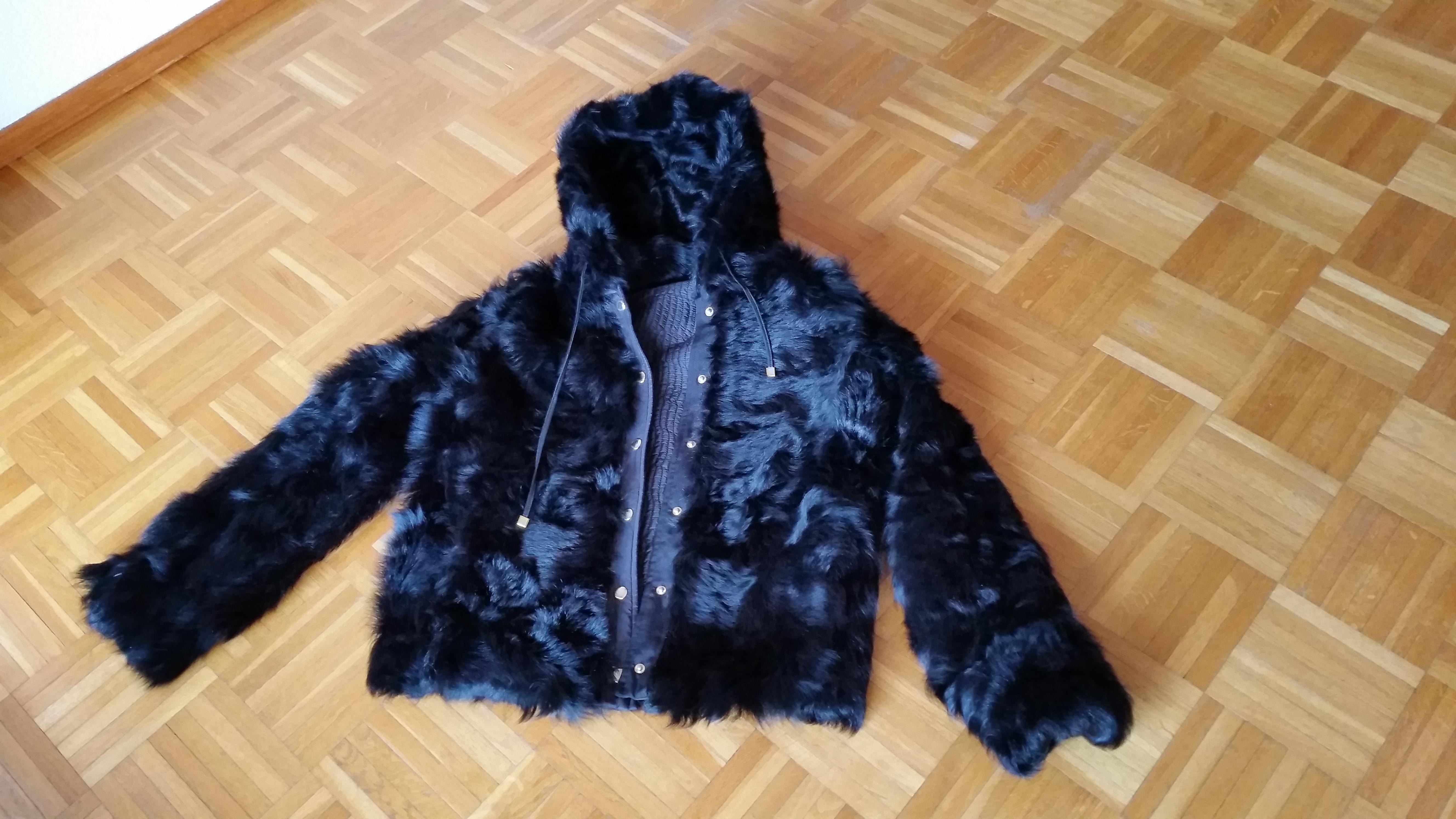 Trussardi Reversible Goat Fur Jacket