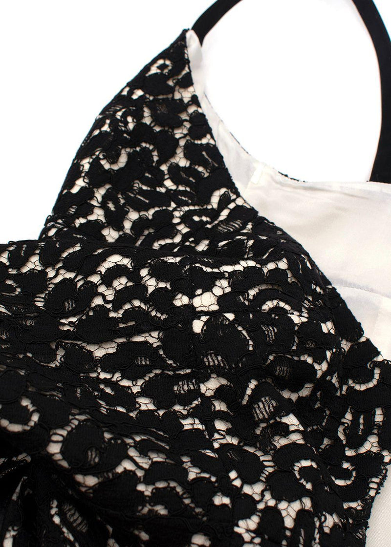 Michael Kors Black Stretch Boucle Crepe Midi Dress