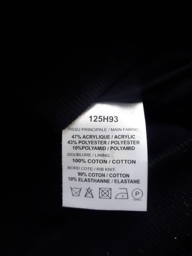 Carven Black Loop knit sweater