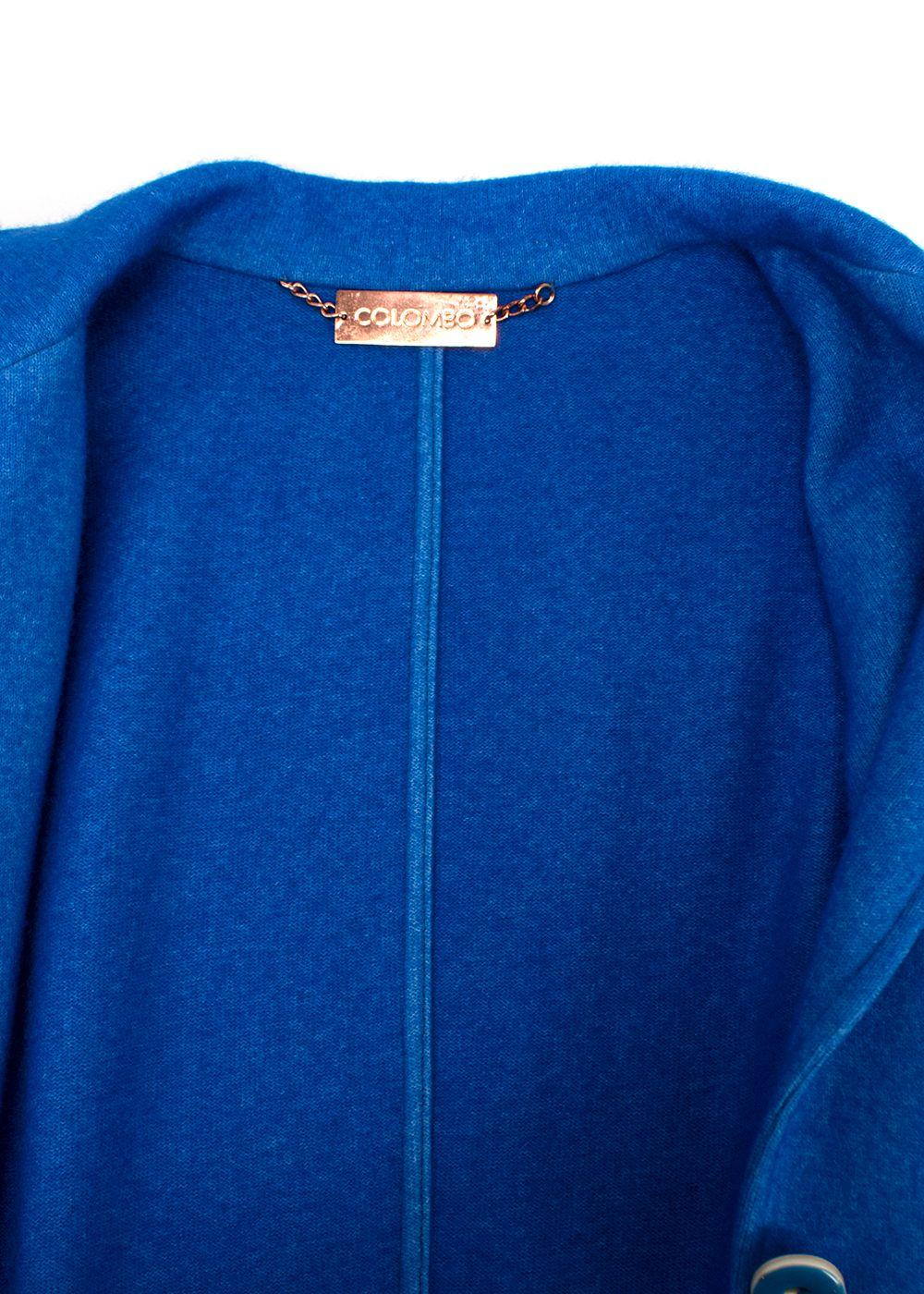 Colombo Royal Blue Cashmere Blazer
