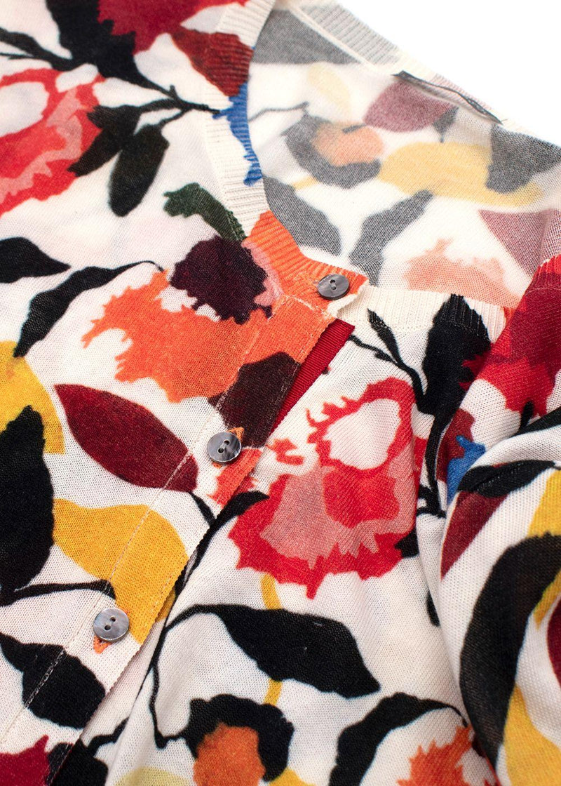 In Bed With You Floral Knit Cardigan