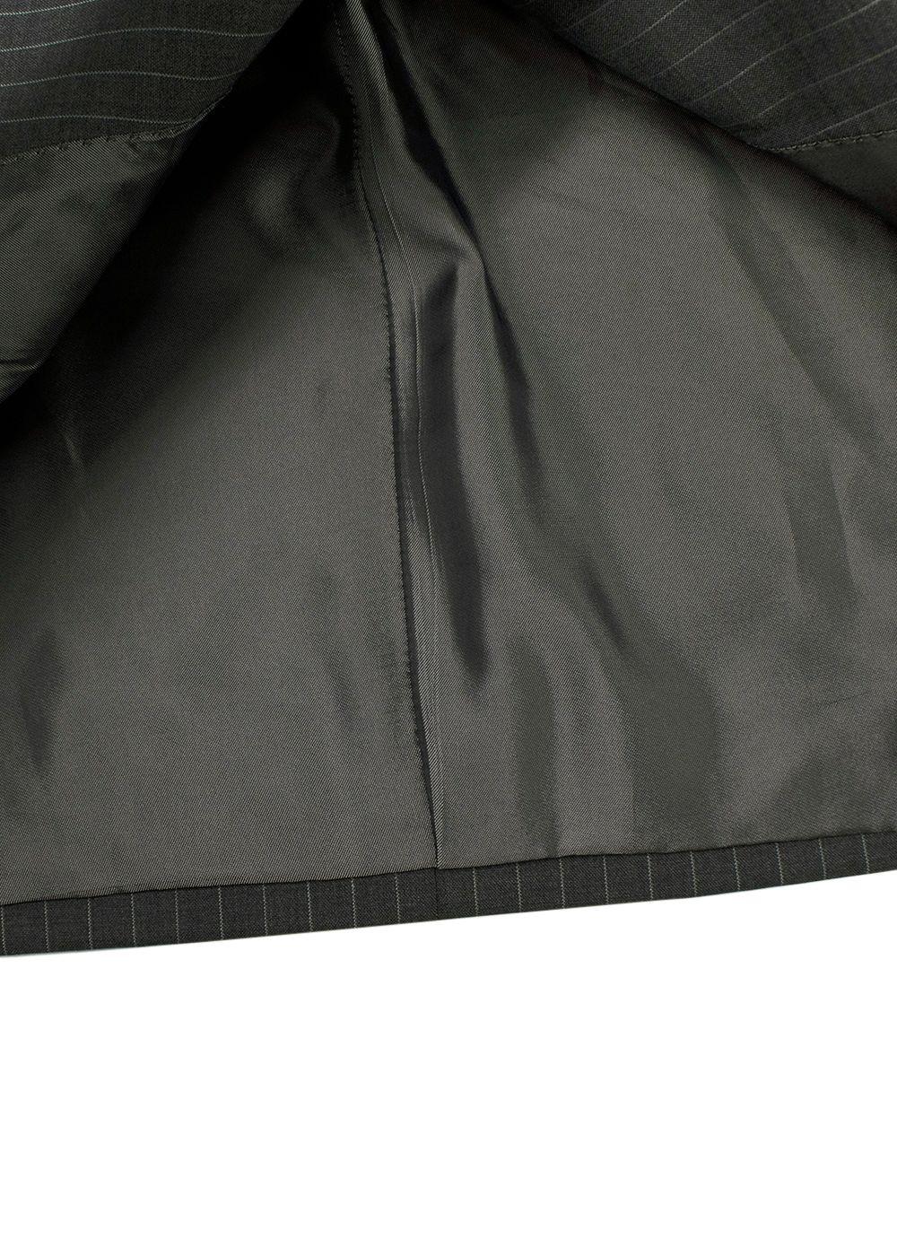 Ermenegildo Zegna Grey PinStripe Single Breasted Blazer and Trouser Suit