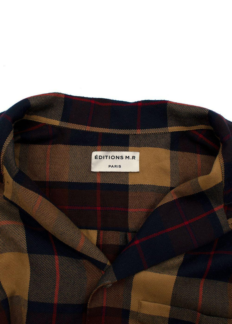 Editions M.R Checked Long Sleeve Shirt