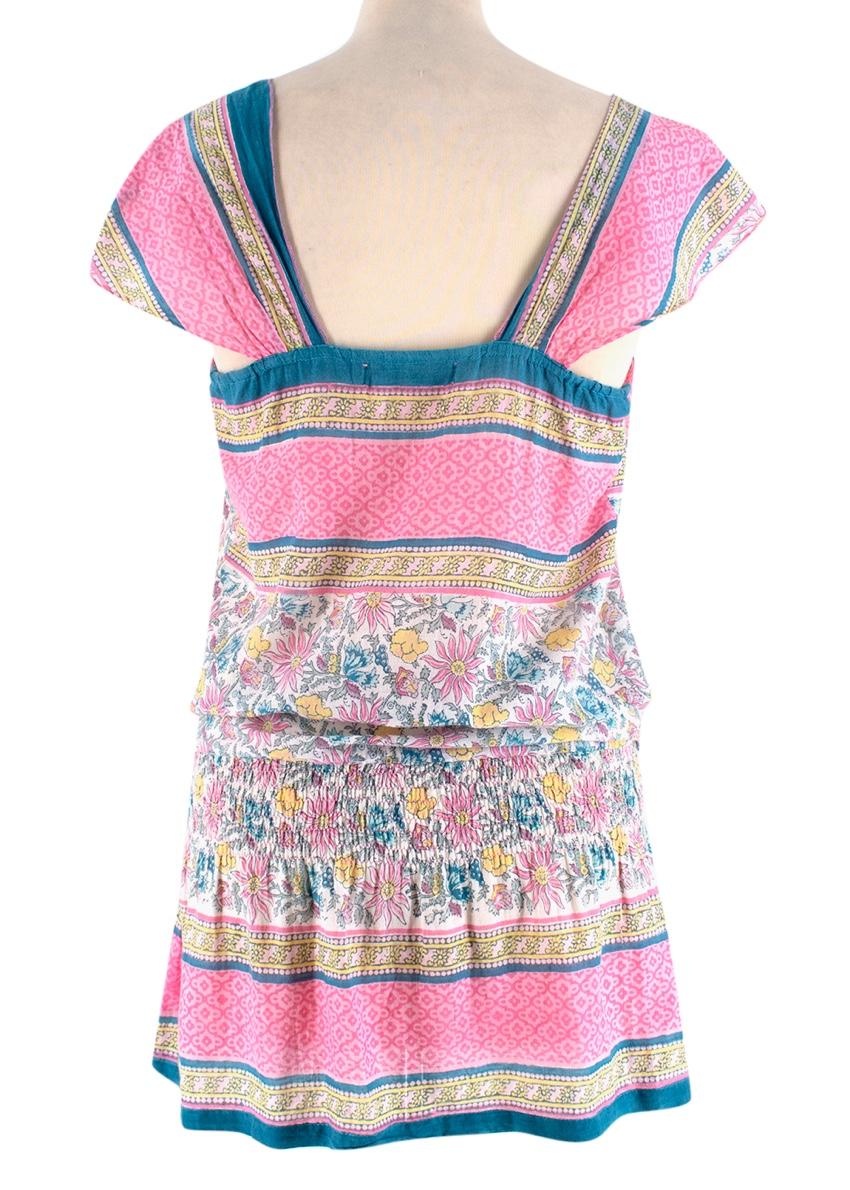 Lolita Jaca St Barth Floral Print Top