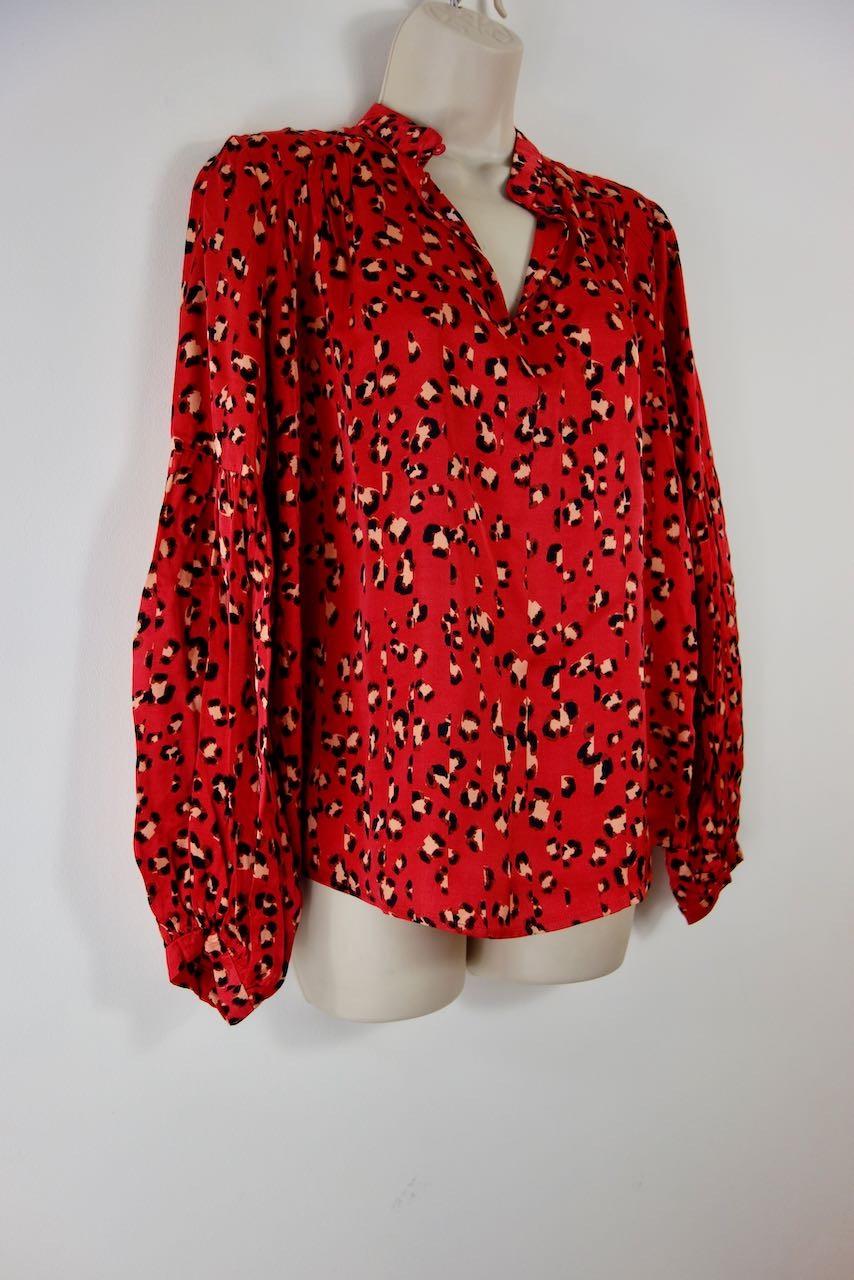Animal Print Habit Blouse
