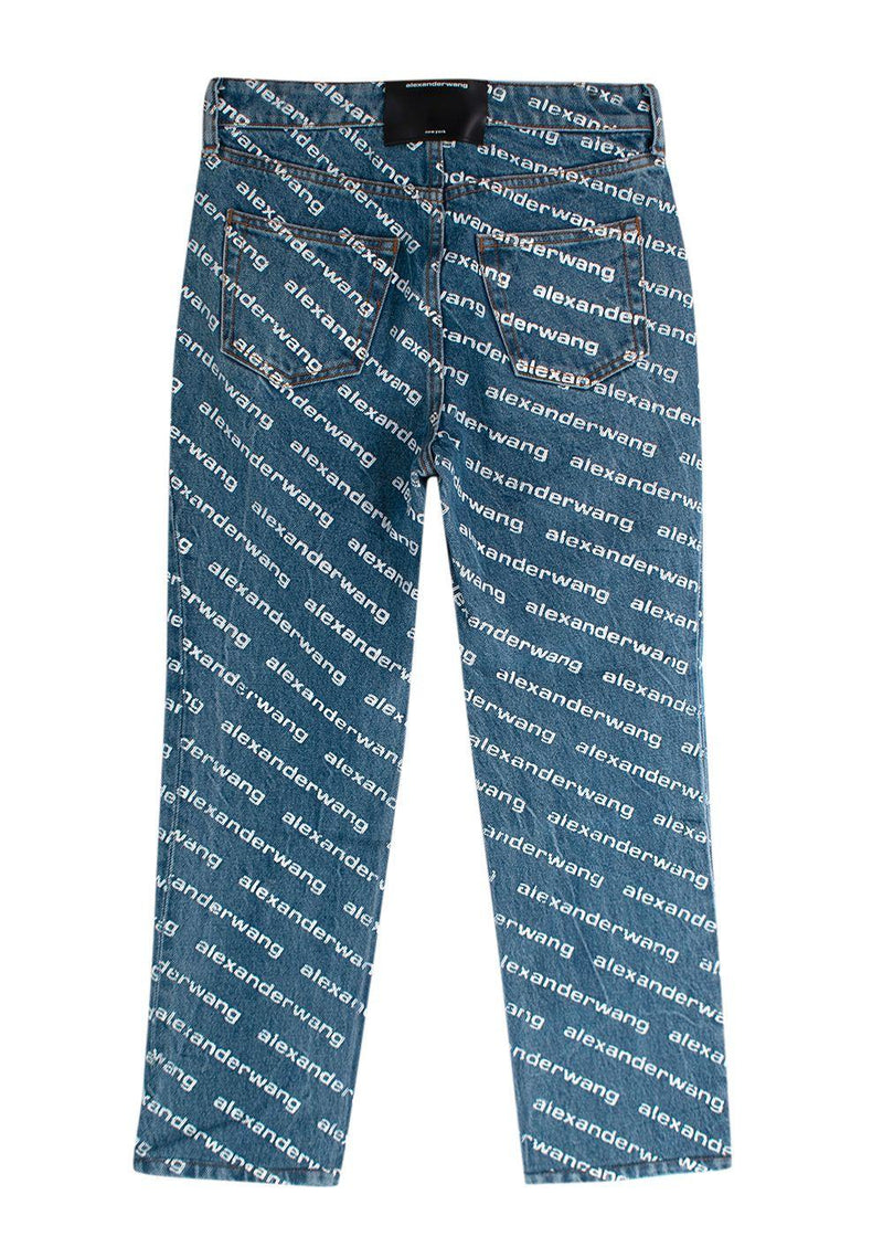 Alexander Wang Denim Printed Jeans