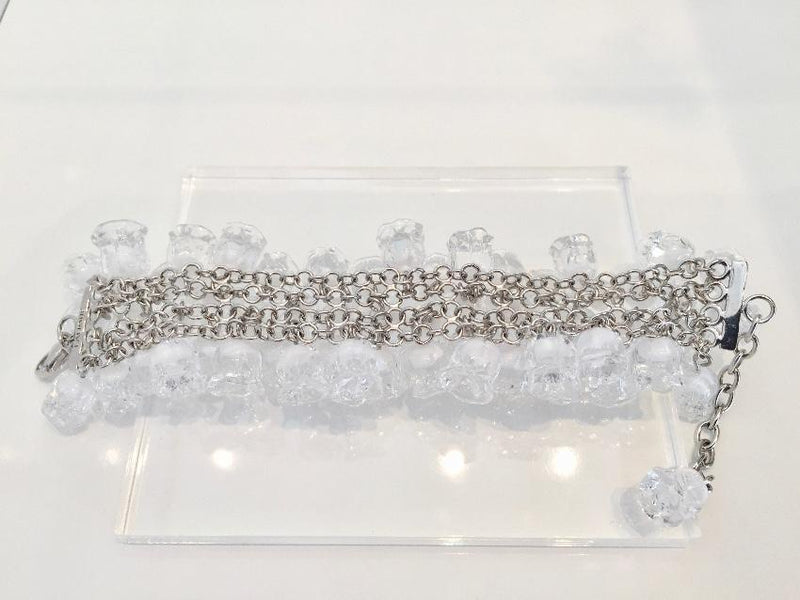 Lalique Rare Muguet Lily of the Valley Crystal Bracelet