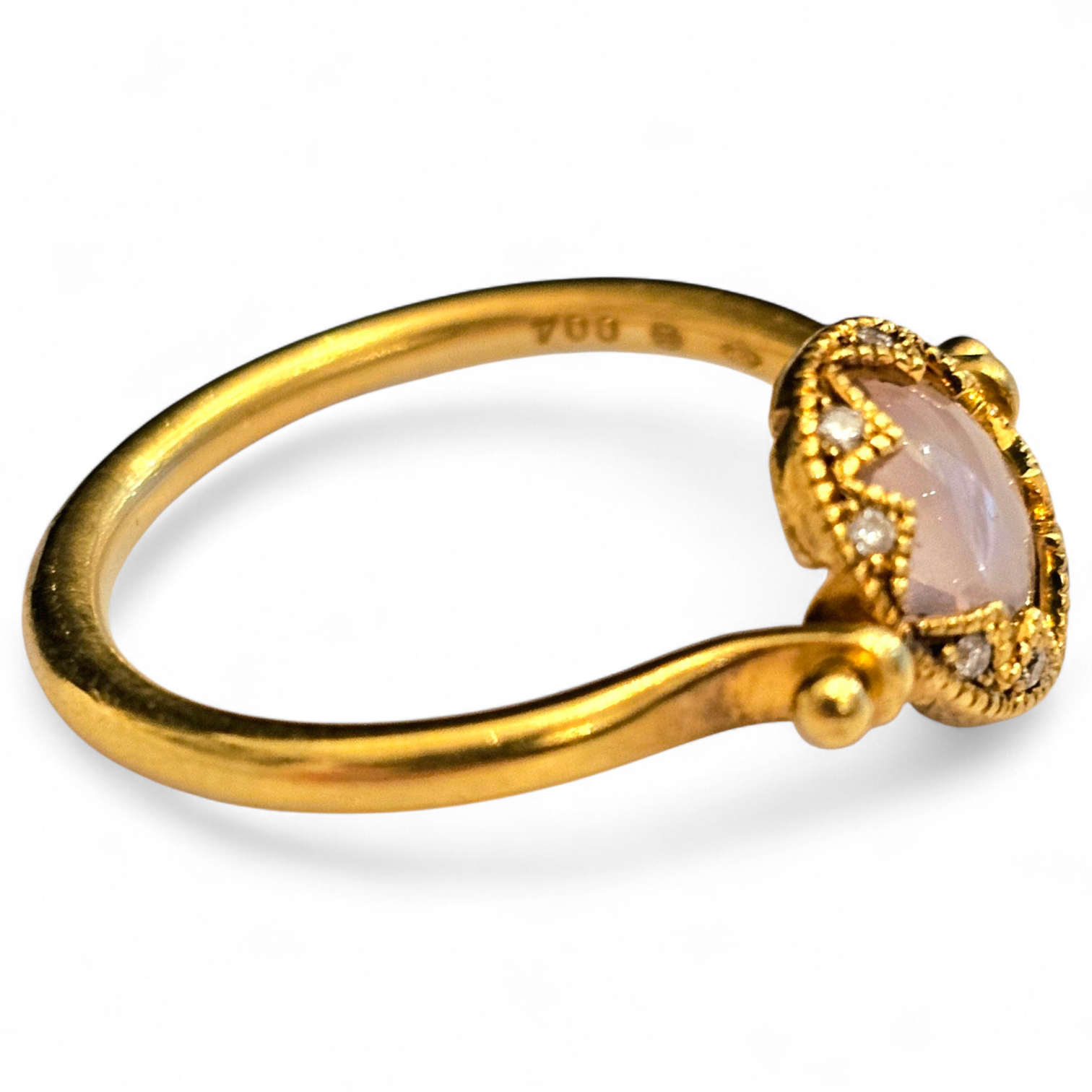 Hum Spinner Ring Size N1/2