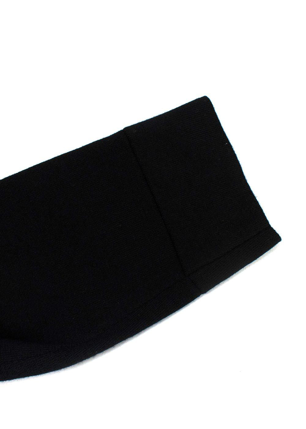 Hermes Black Patterned Silk Twillaine Cardigan