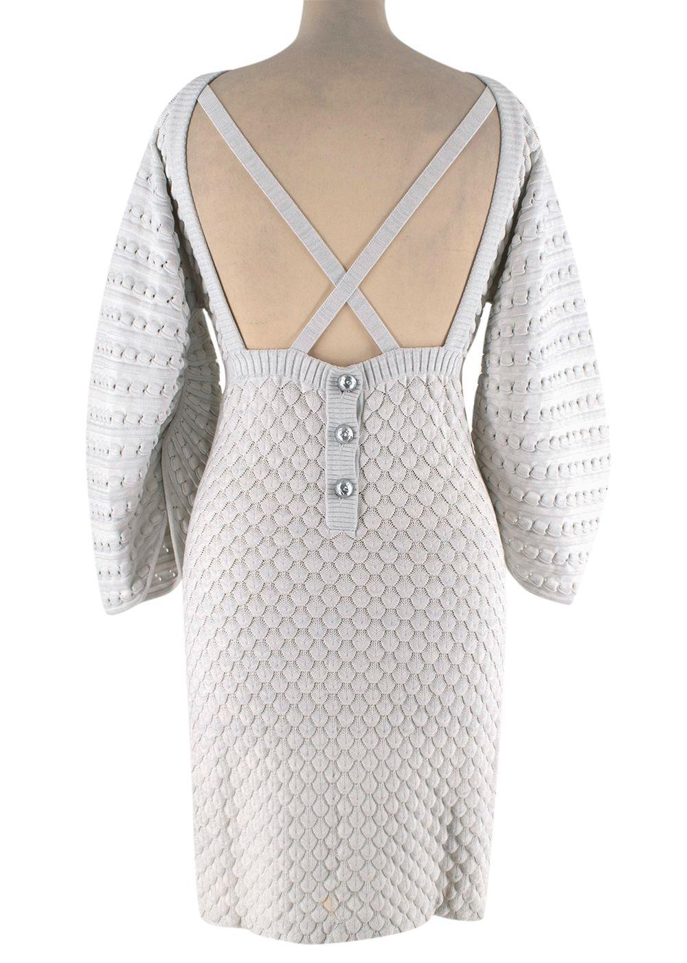 Waffle Knit Mini Dress