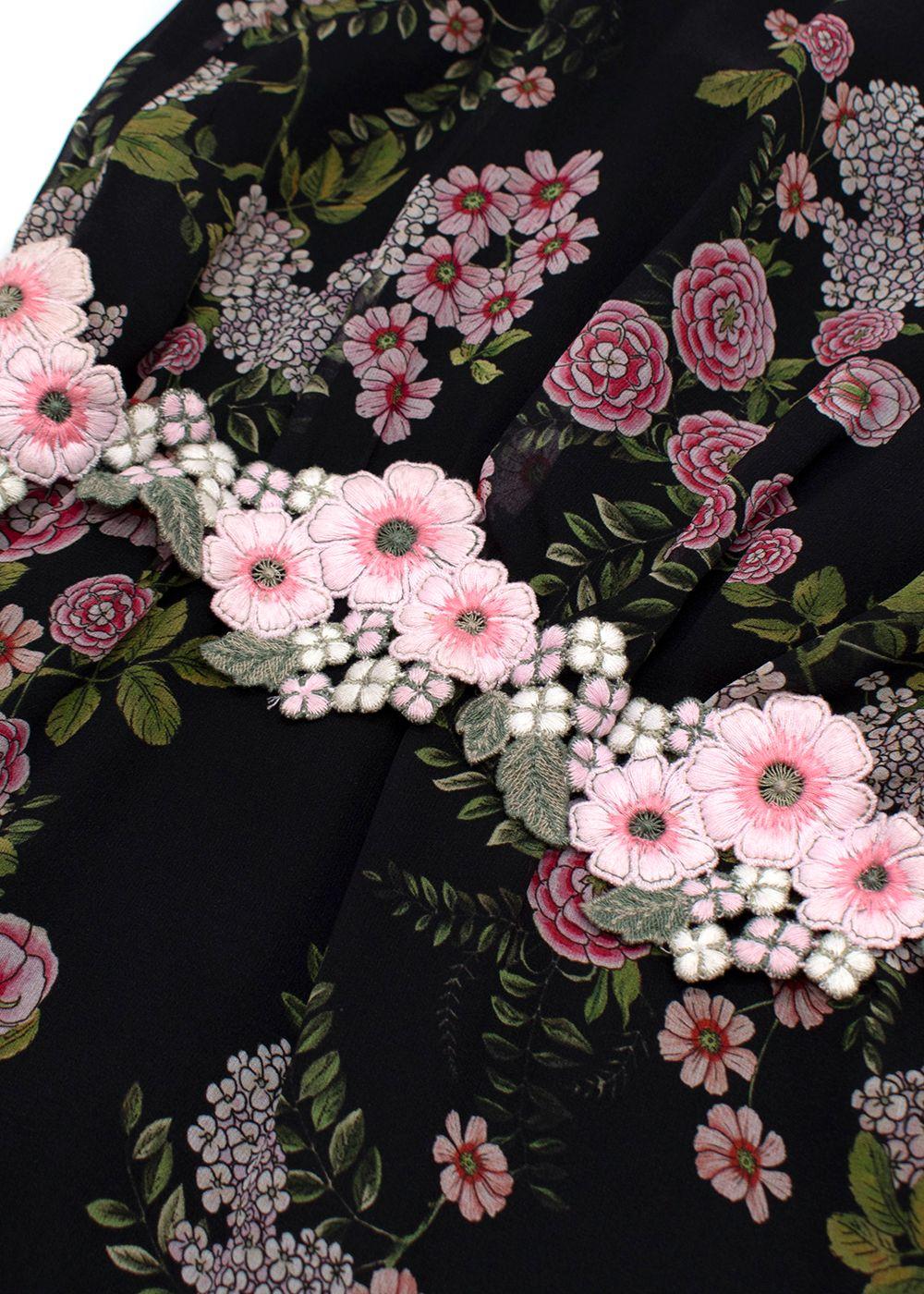 Giambattista Valli Floral Mini Dress