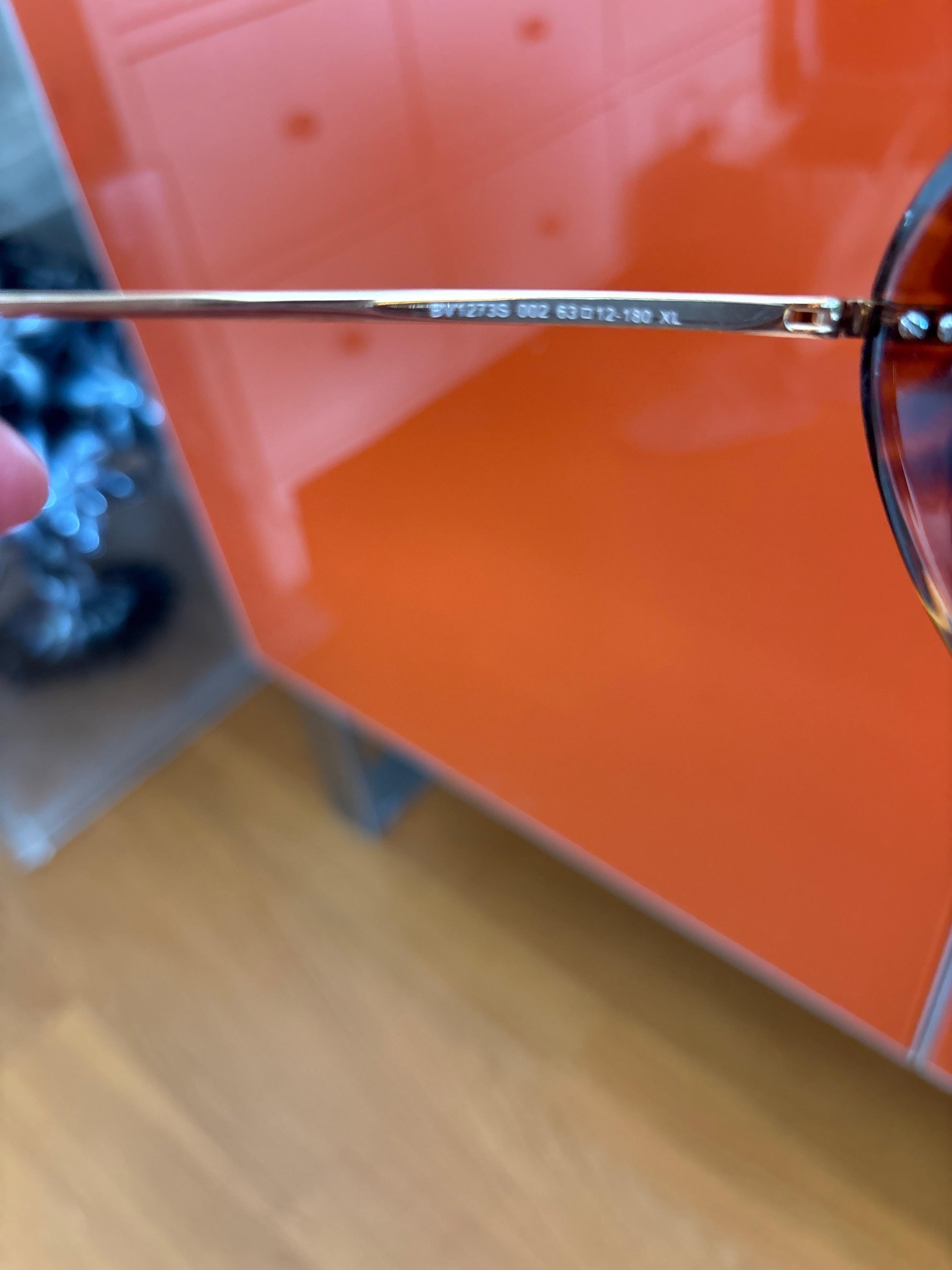 Bottega Veneta Blue Lens Sunglasses