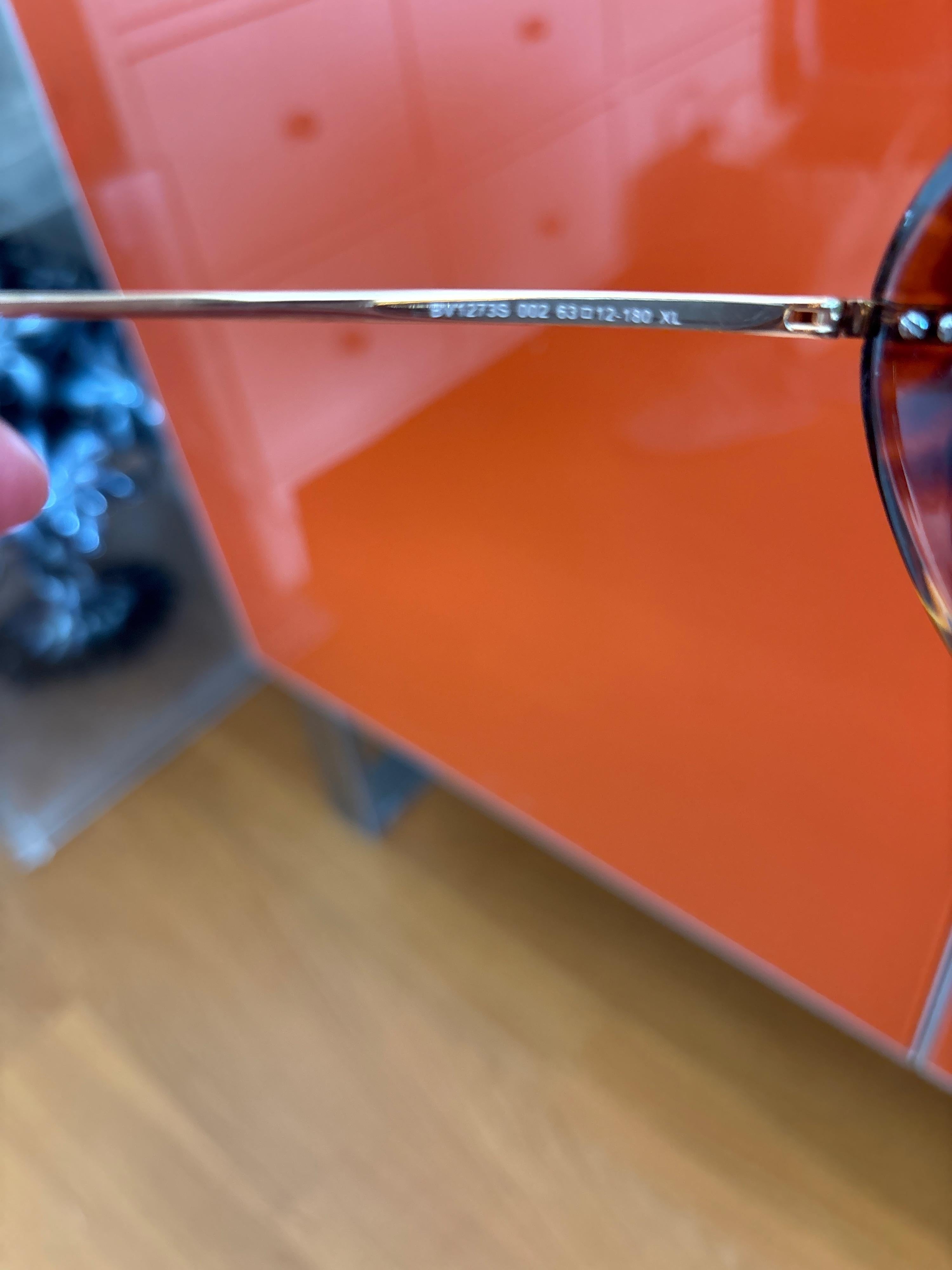 Bottega Veneta Blue Lens Sunglasses