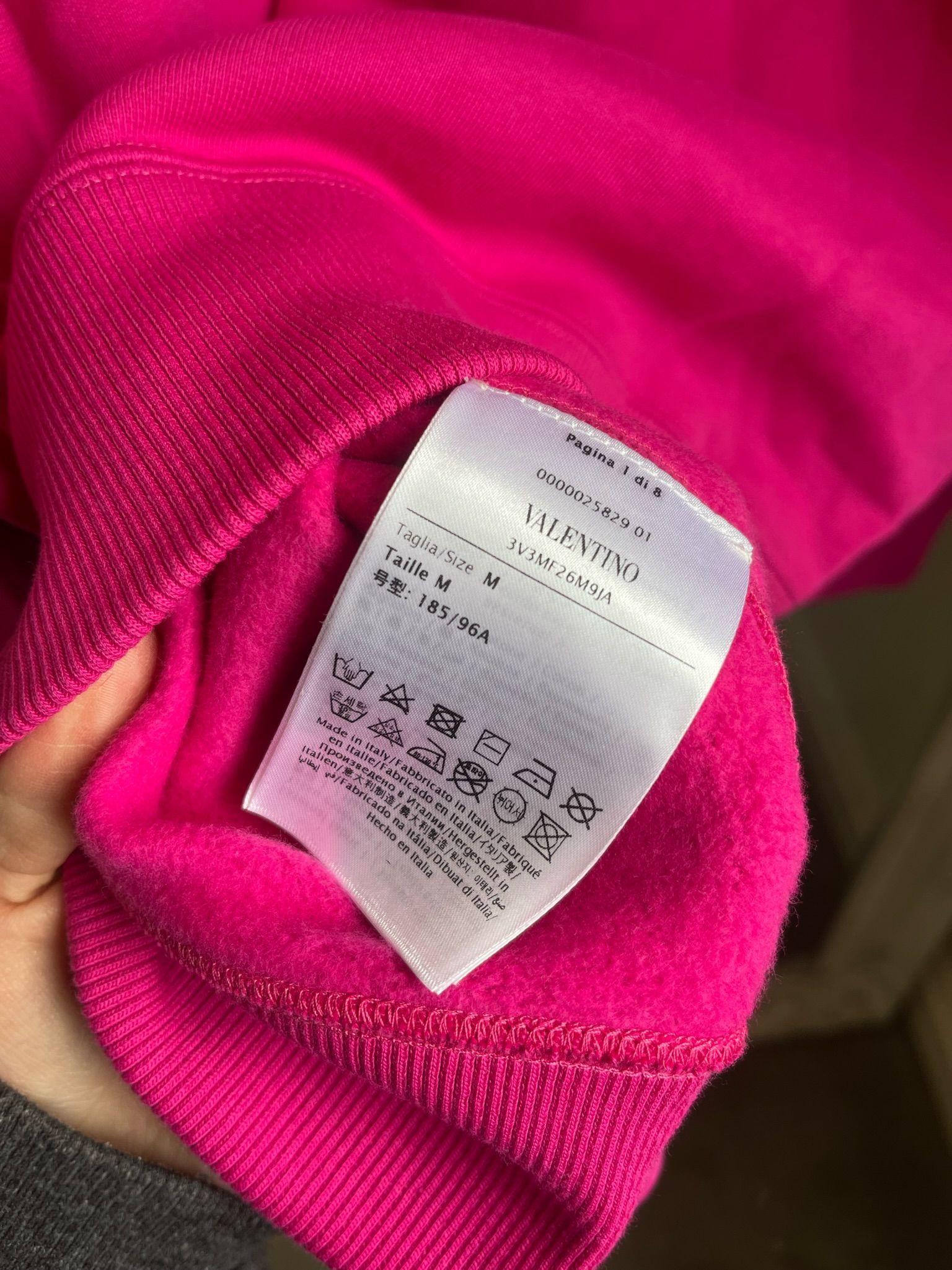 Valentino Pink Crewneck Sweatshirt