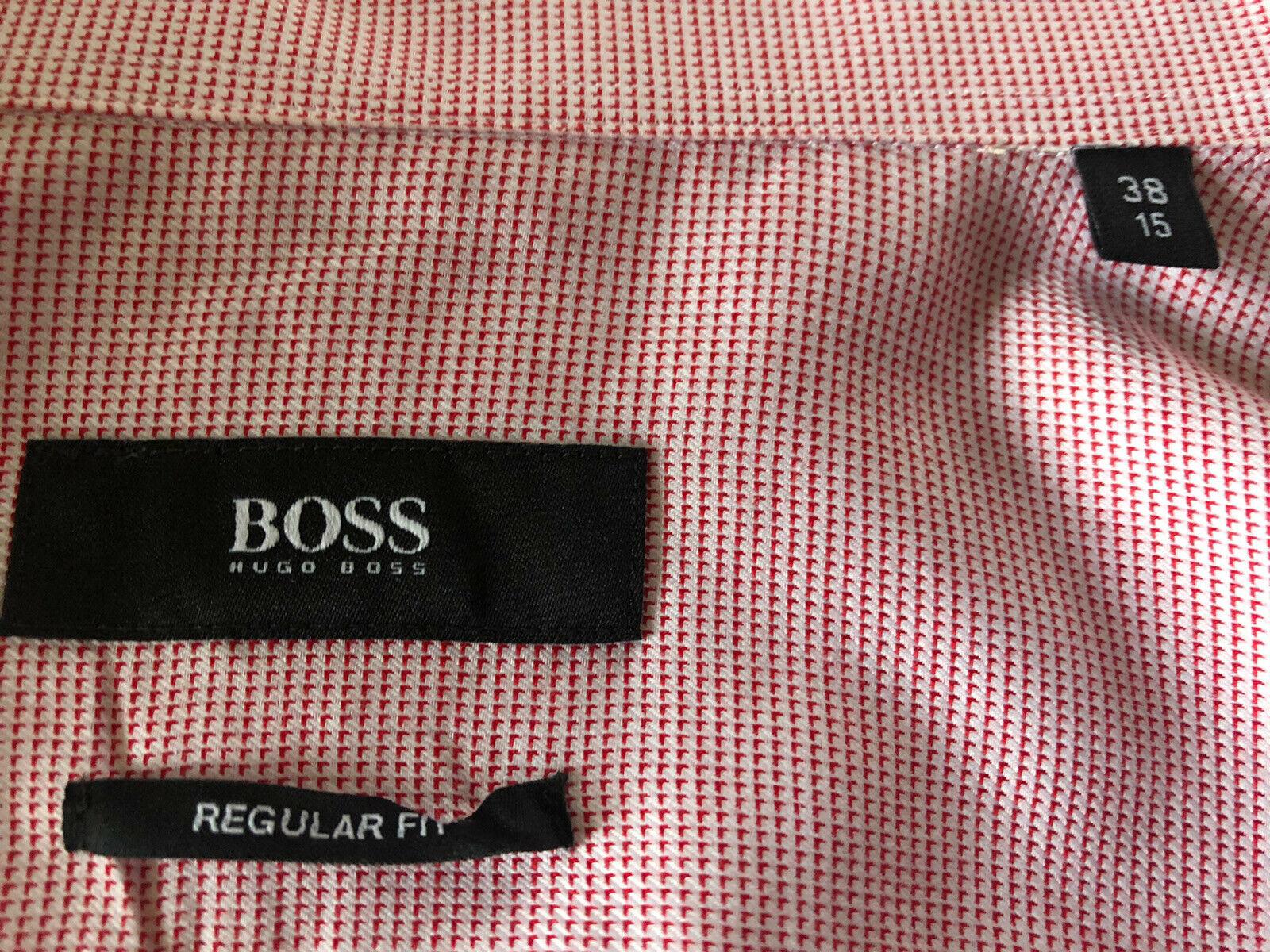 Boss Hugo Boss Red & White Check Shirt