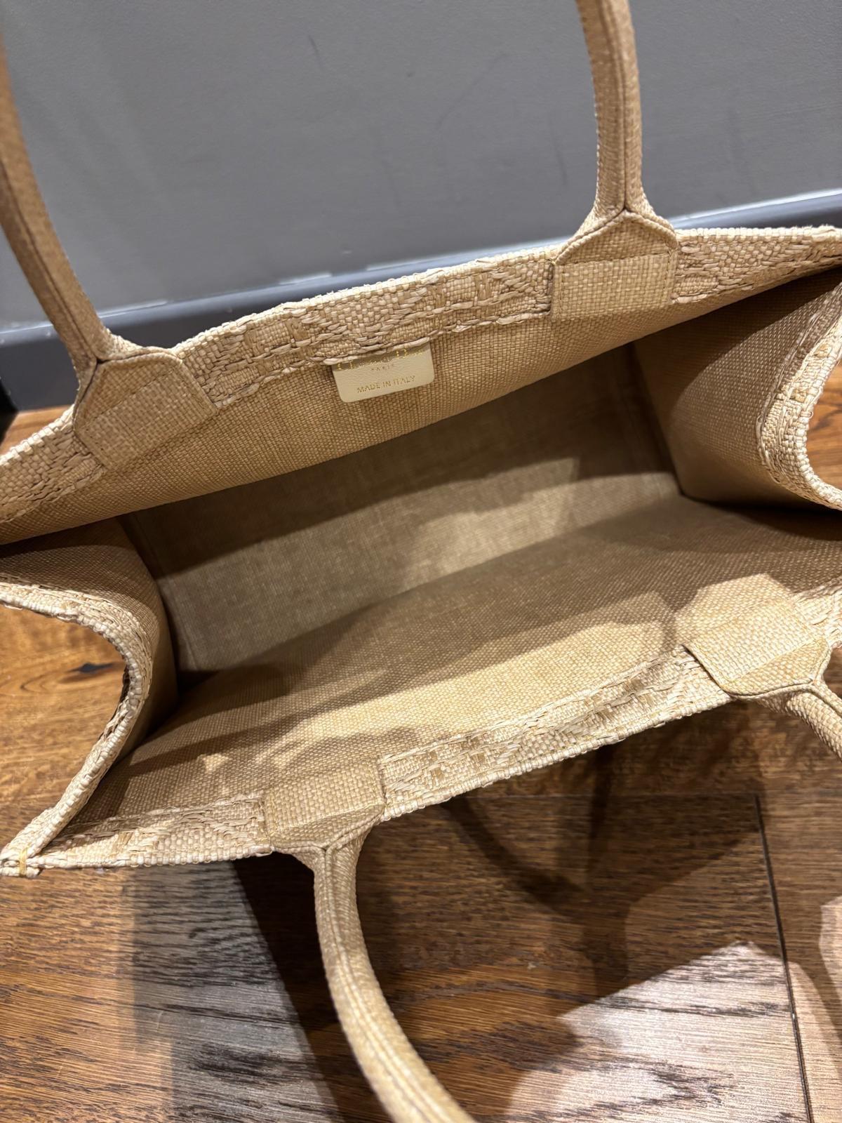 Dior Natural Book Tote