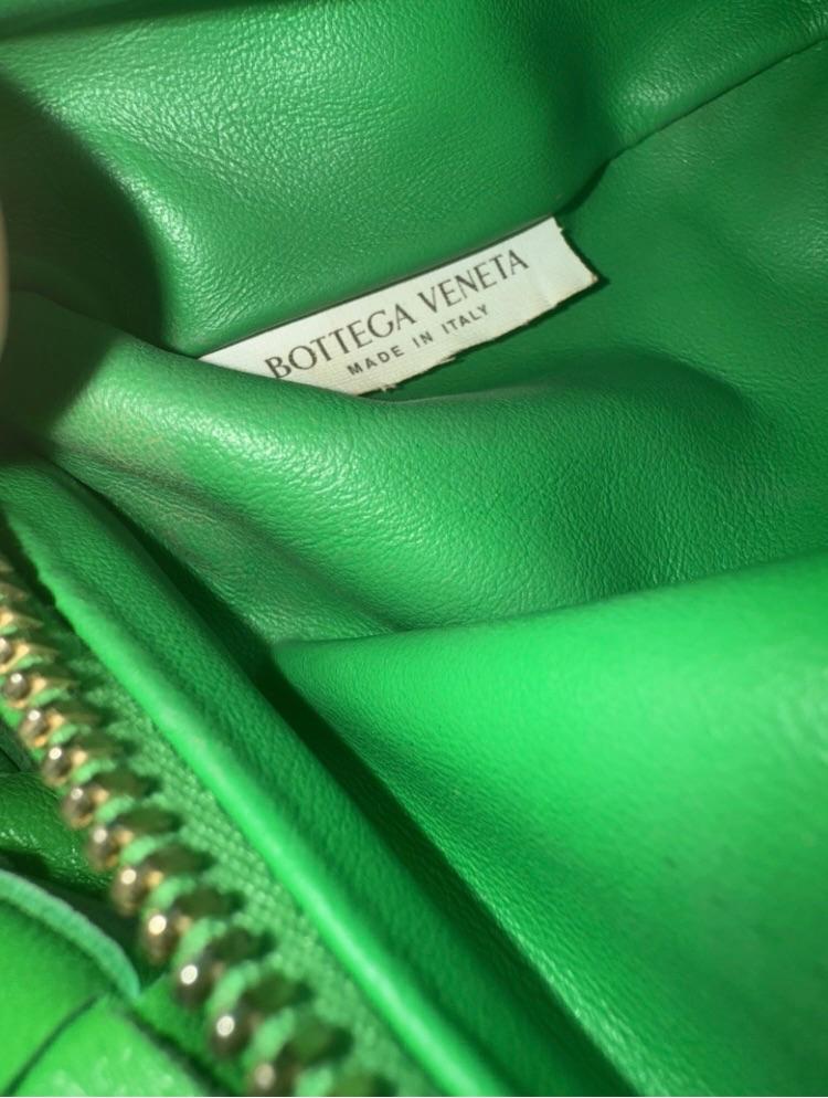 Matcha Leather Mini Jodie Bag