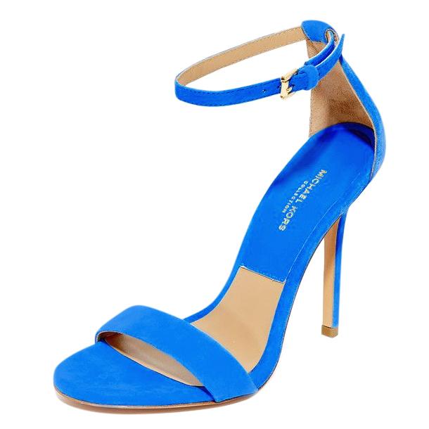 Michael Kors Blue Jacqueline Sandals