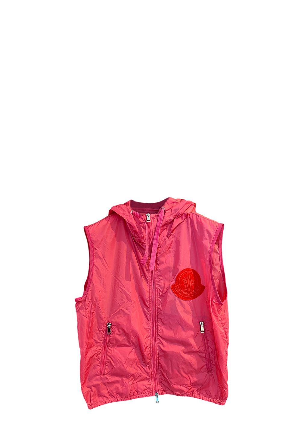 Pink Nylon Gilet