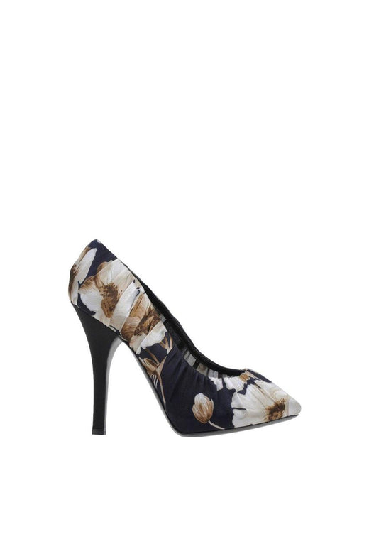 Dolce & Gabbana Ruched Floral Pumps
