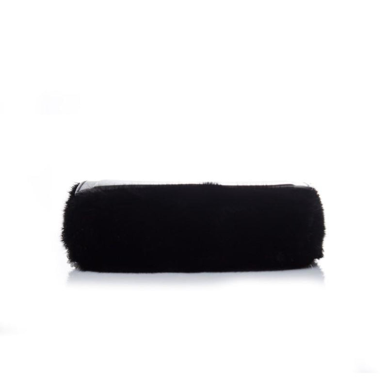 Givenchy Black Mink and leather crossbody bag