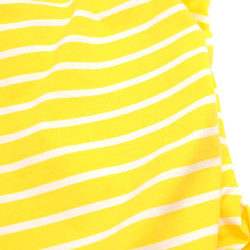 Karl Lagerfeld Yellow Cotton Striped Tshirt
