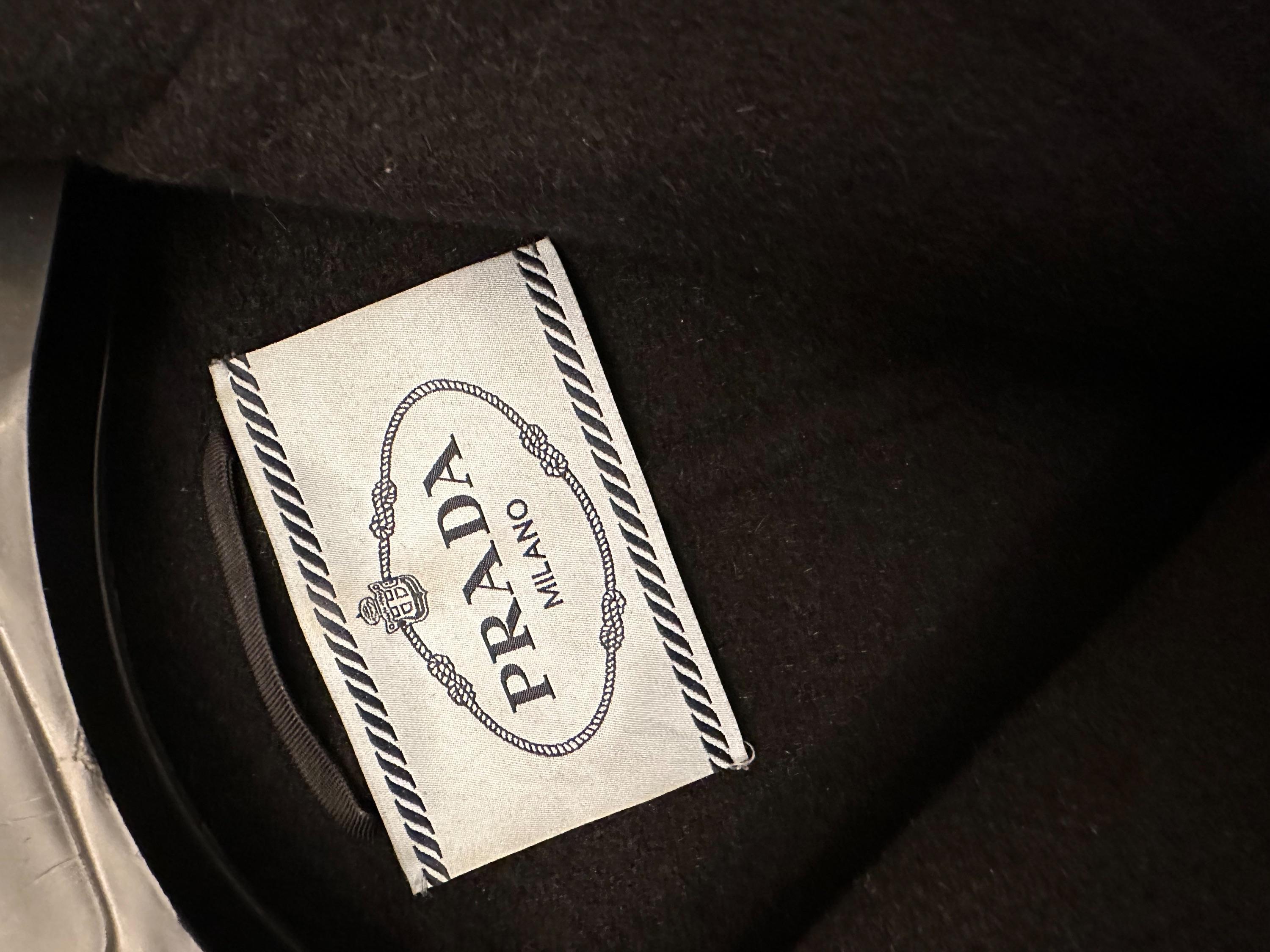 Black Wool & Cashmere Coat