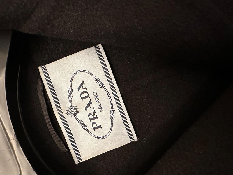 Black Wool & Cashmere Coat