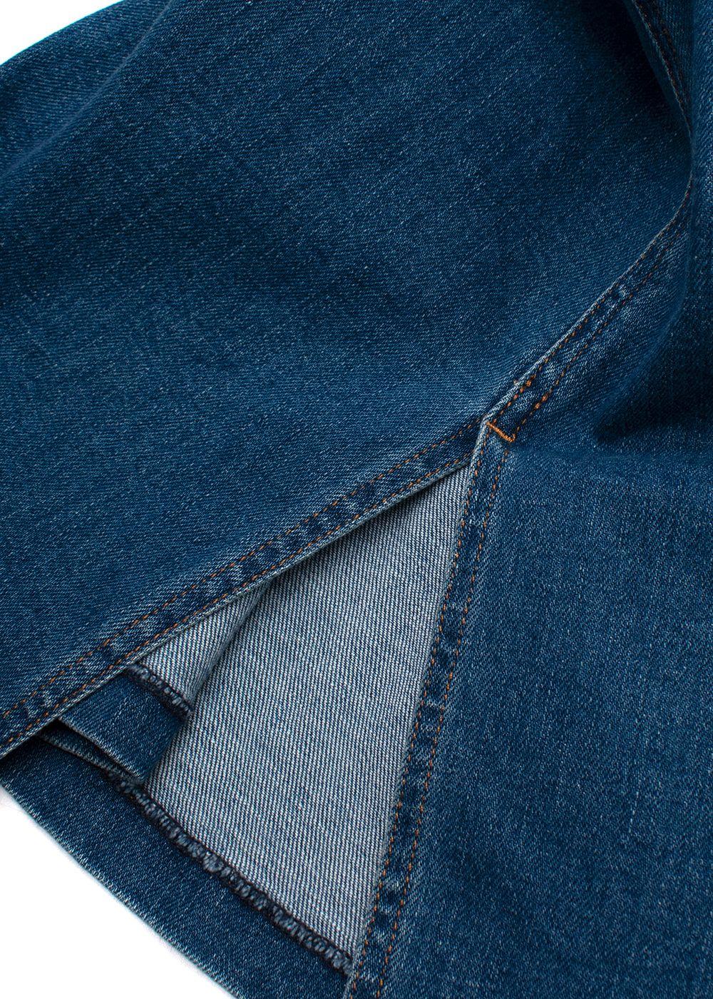 Gerard Darel Blue Dark Wash Denim Skirt