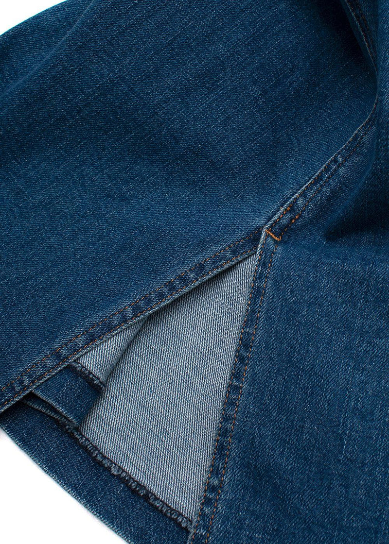 Gerard Darel Blue Dark Wash Denim Skirt