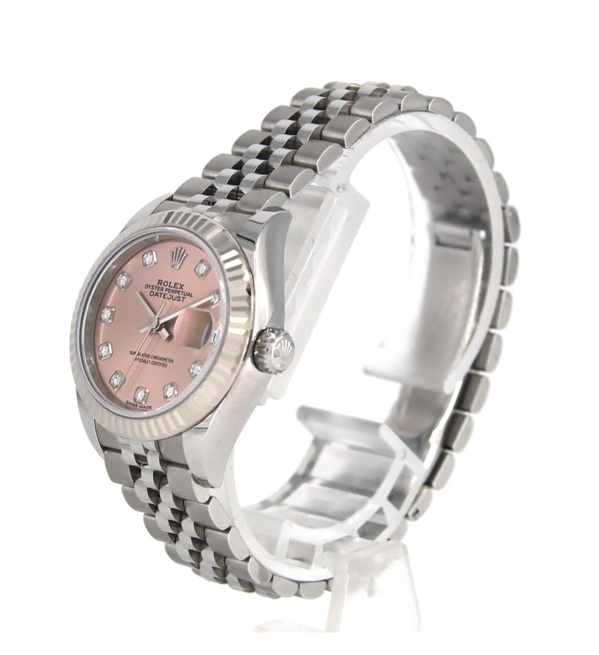 Rolex Rose Pink Face Lady Oyster Perpetual Datejust 28mm