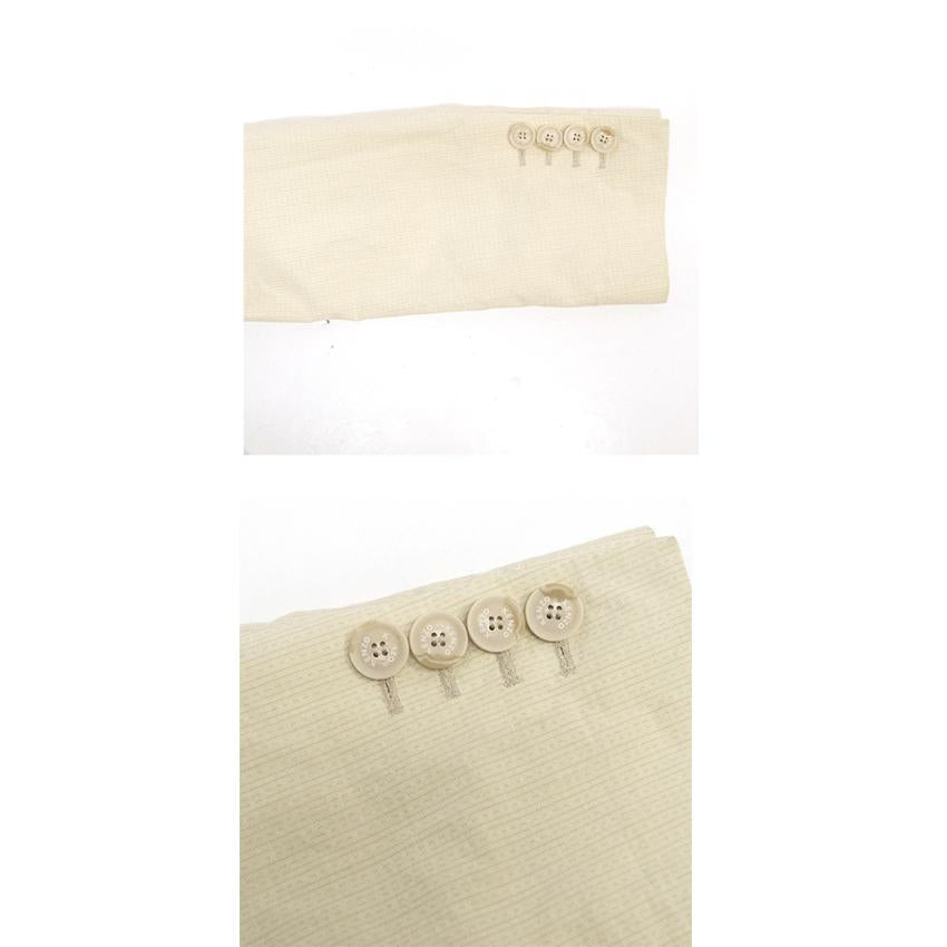 Kenzo Cotton-Silk Beige Jacket