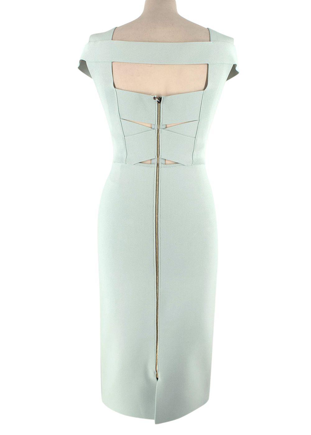 Roland Mouret Mint Morland Bandage Dress